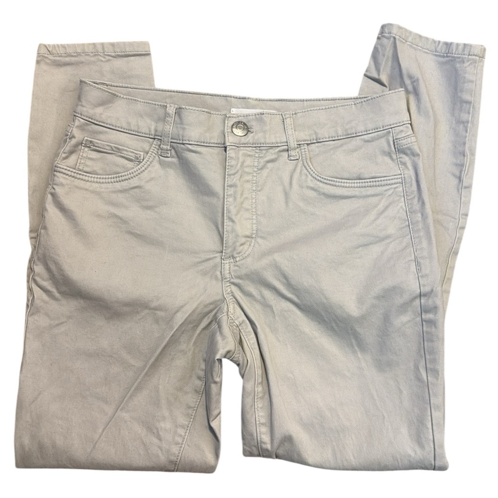 Loft Light Grey Skinny Pants - Picture 2 of 5